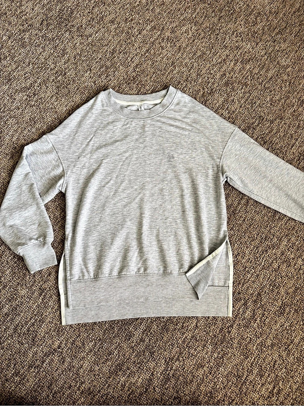 Gray Long Sleeve Gray Sweatshirt Size XXS